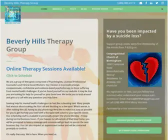 BHtherapygroup.com(Beverly Hills Therapy) Screenshot