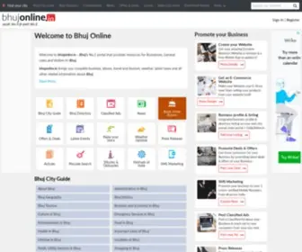 Bhujonline.in(Bhuj Directory) Screenshot
