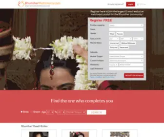 Bhumiharshaadi.com(Bhumihar Shaadi) Screenshot