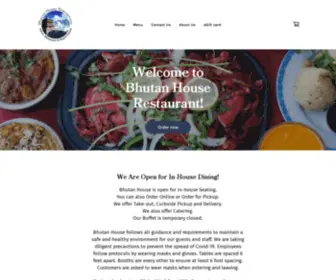 Bhutanhouserestaurant.com(Bhutan House Restaurant) Screenshot