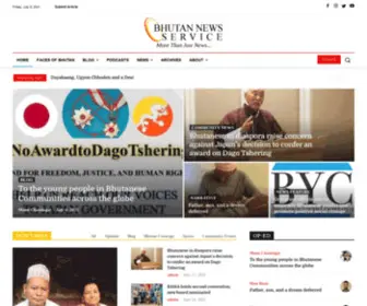 Bhutannewsservice.com(Bhutan News Service) Screenshot