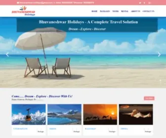 Bhuvaneshwarholidays.com(Bhuvaneshwar Holidays) Screenshot