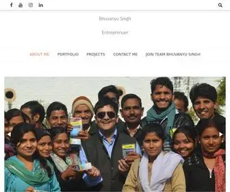 Bhuvanyu.com(Bhuvanyu Singh) Screenshot