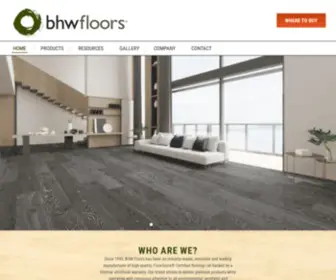 BHWfloors.com(BHW Floors) Screenshot