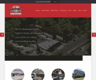 BI-Countyautobody.com(Auto Collision Repair) Screenshot