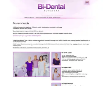 BI-Dental.hu(Bi-Dental Fogászat) Screenshot