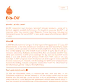 BI-Oil.com(Bio-Oil®) Screenshot