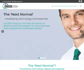 BI-Strategy.co.uk(Digital solutions for the 'next normal') Screenshot