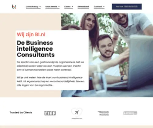 BI.nl(Business intelligence consultant BI .nl) Screenshot