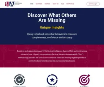 Biadvisors.com(Business Intelligence Advisors) Screenshot