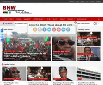 Biafranigeriaworld.com(The Authority on BiafraNigeria) Screenshot