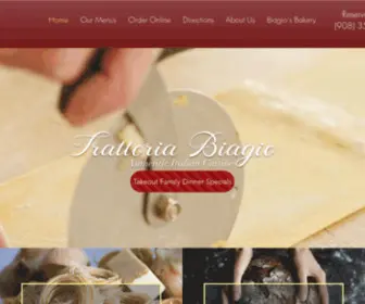 Biagiostrattorianj.com(Authentic Italian Food) Screenshot