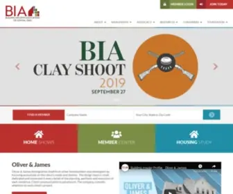 Biahomebuilders.com(Building Industry Association of Central Ohio) Screenshot