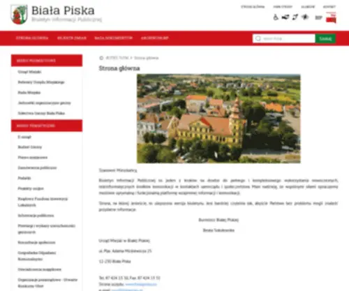 Bialapiska.pl(Strona główna) Screenshot
