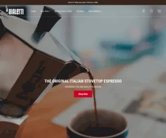 Bialetti.co.nz(Stovetop Espresso) Screenshot