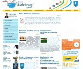 Bialobrzegi.pl(Urząd Miasta i Gminy w Białobrzegach) Screenshot