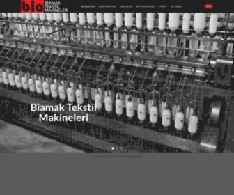 Biamak.com(Biamak Tekstil Makineleri) Screenshot