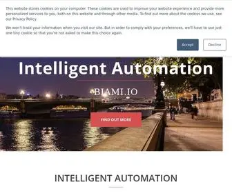 Biami.io(Intelligent Automation) Screenshot