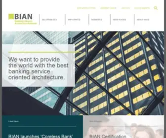 Bian.org(Home) Screenshot