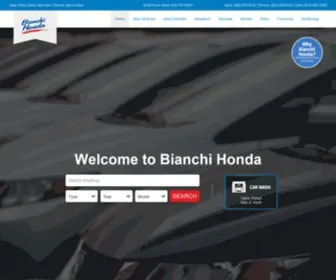 Bianchihonda.com Screenshot