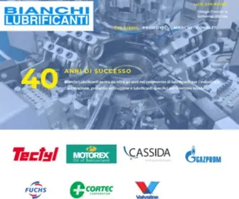 Bianchilubrificanti.com(Bianchi Lubrificanti) Screenshot