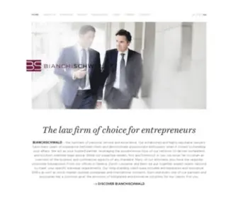 Bianchischwald.ch(BianchiSchwald LLC law firm) Screenshot