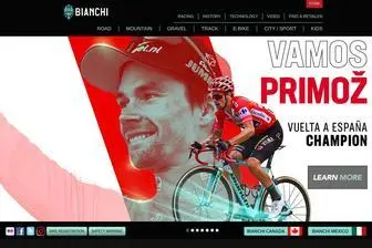 Bianchiusa.com(Bianchi USA) Screenshot