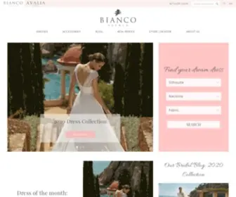 Bianco-Evento.com(Hochzeitskleid, Schleier, Boleros & Hochzeitsaccessoires) Screenshot