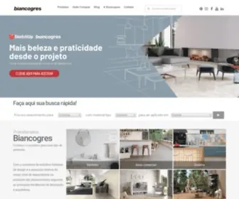 Biancogres.com.br(Porcelanatos e revestimentos cerâmicos) Screenshot