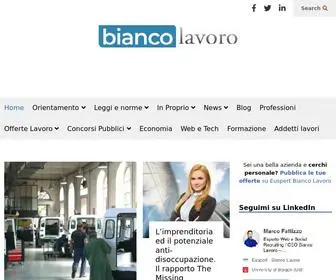 Biancolavoro.it(Bianco lavoro (by euspert)) Screenshot