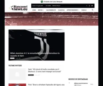 Bianconerinews.eu(L'informazione bianconera) Screenshot