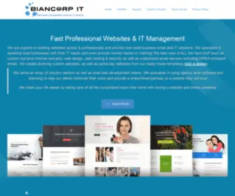 Biancorp.net(#1 Trusted Web Development Company) Screenshot