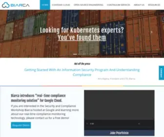 Biarca.io(Cloud infrastructure) Screenshot
