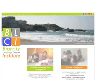 Biarritz-Frenchcourses-Institute.com(Cours de français à biarritz) Screenshot