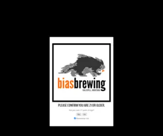 Biasbrewing.com(Bias Brewing) Screenshot