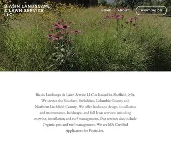 Biasinlandscape.com(Biasin Landscape & Lawn Service LLC) Screenshot