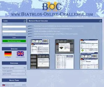 Biathlon-Online-Challenge.com(Biathlon Online Challenge) Screenshot