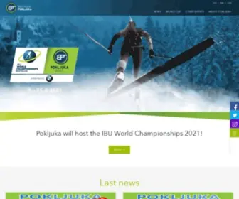 Biathlon-Pokljuka.com(Biathlon Pokljuka) Screenshot
