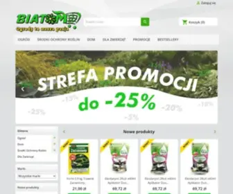 Biatom.pl(Sklep Ogrodniczy) Screenshot