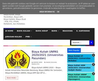 Biayakuliah.web.id(Temukan Disini Biaya Kuliah 2022/2023) Screenshot