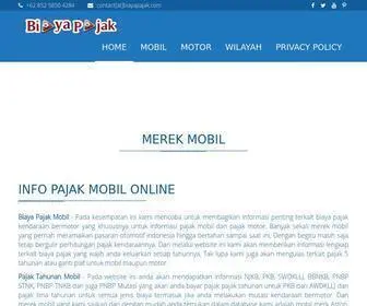 Biayapajak.com(Portal Pajak Online Mobil & Motor Indonesia) Screenshot