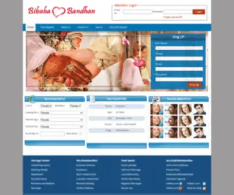 Bibahabandhan.com(Bibahabandhan) Screenshot