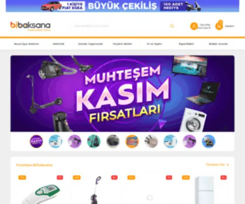 Bibaksana.com.tr(Bi' Baksana) Screenshot