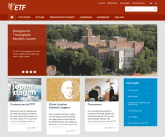 Bib.be(Evangelische Theologische Faculteit) Screenshot