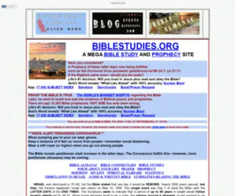 Bibbia.com(Mega site of Bible Information) Screenshot