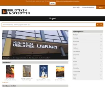 Bibblo.se(Biblioteken i Norrbotten) Screenshot