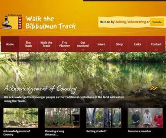 Bibbulmuntrack.org.au(The Bibbulmun Track) Screenshot