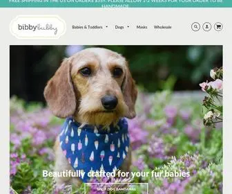 Bibbybubby.com(Mama-made with love for your babies and fur babies) Screenshot