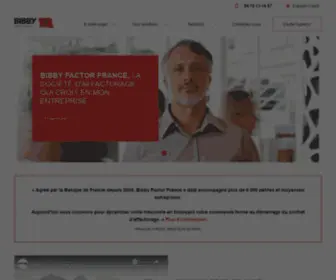 Bibbyfactor.fr(Affacturage) Screenshot