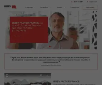 Bibbyfinancialservices.fr(Affacturage factoring non bancaire pour les TPE et les PME) Screenshot